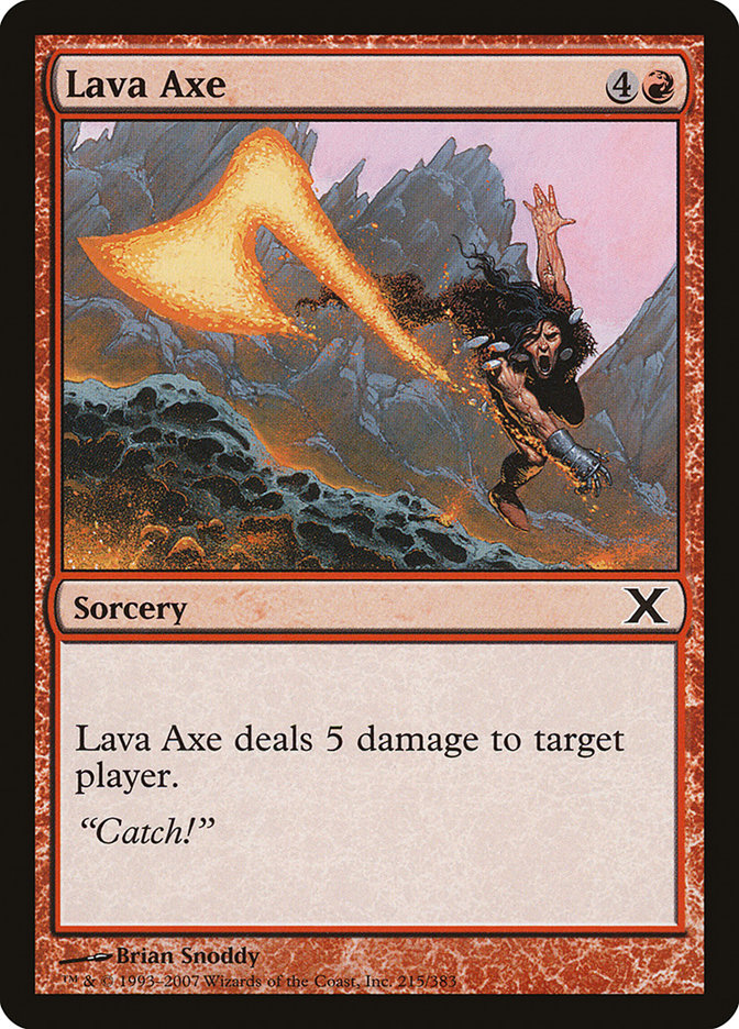 Lava Axe [Tenth Edition] | Game Master's Emporium (The New GME)