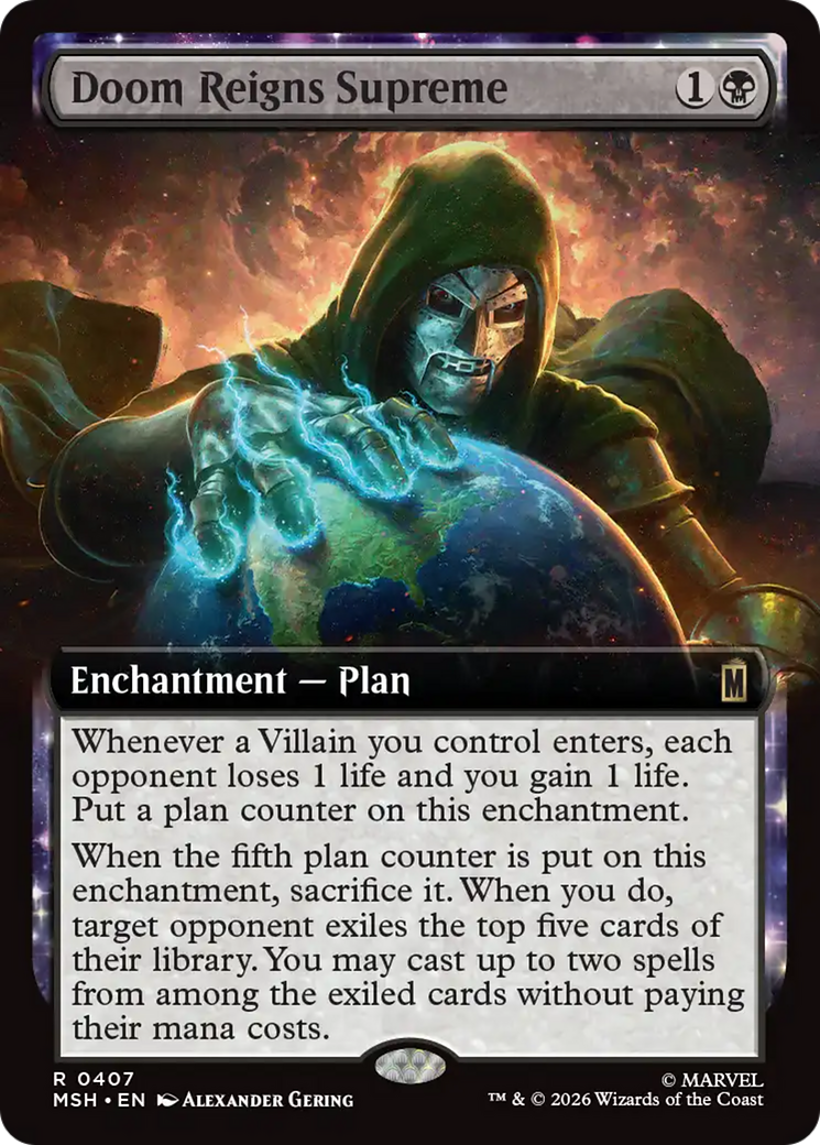 Doom Reigns Supreme (Extended Art) [Marvel Super Heroes] | Game Master's Emporium (The New GME)