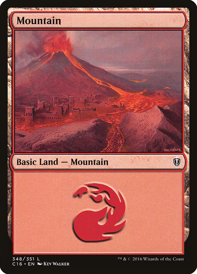 Mountain (348) [Commander 2016] | Game Master's Emporium (The New GME)