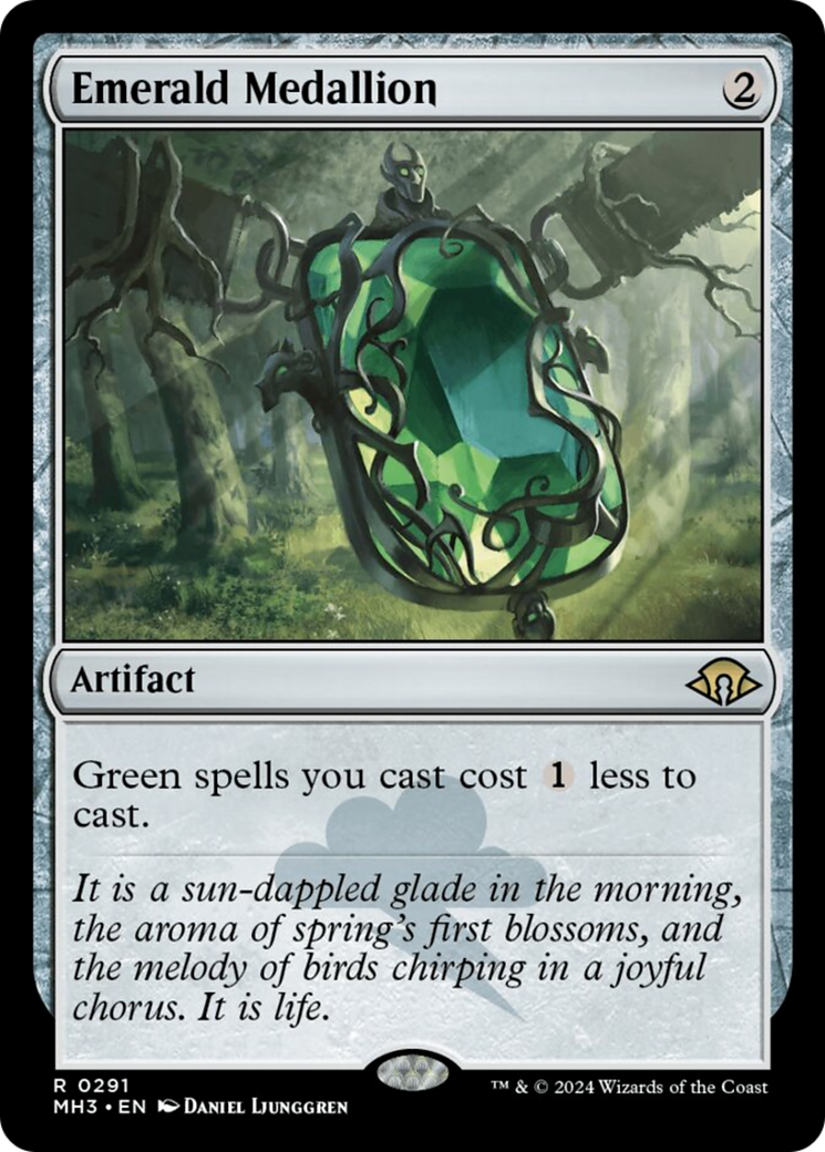 Emerald Medallion [Modern Horizons 3] | Game Master's Emporium (The New GME)