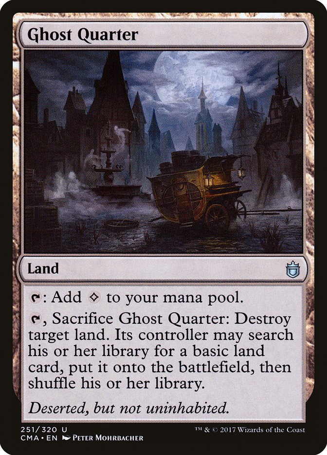 Ghost Quarter [Commander Anthology] | Game Master's Emporium (The New GME)