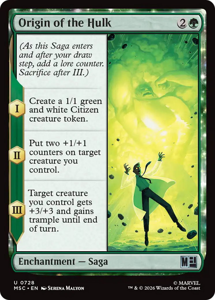 Origin of the Hulk [Marvel Super Heroes Commander] | Game Master's Emporium (The New GME)