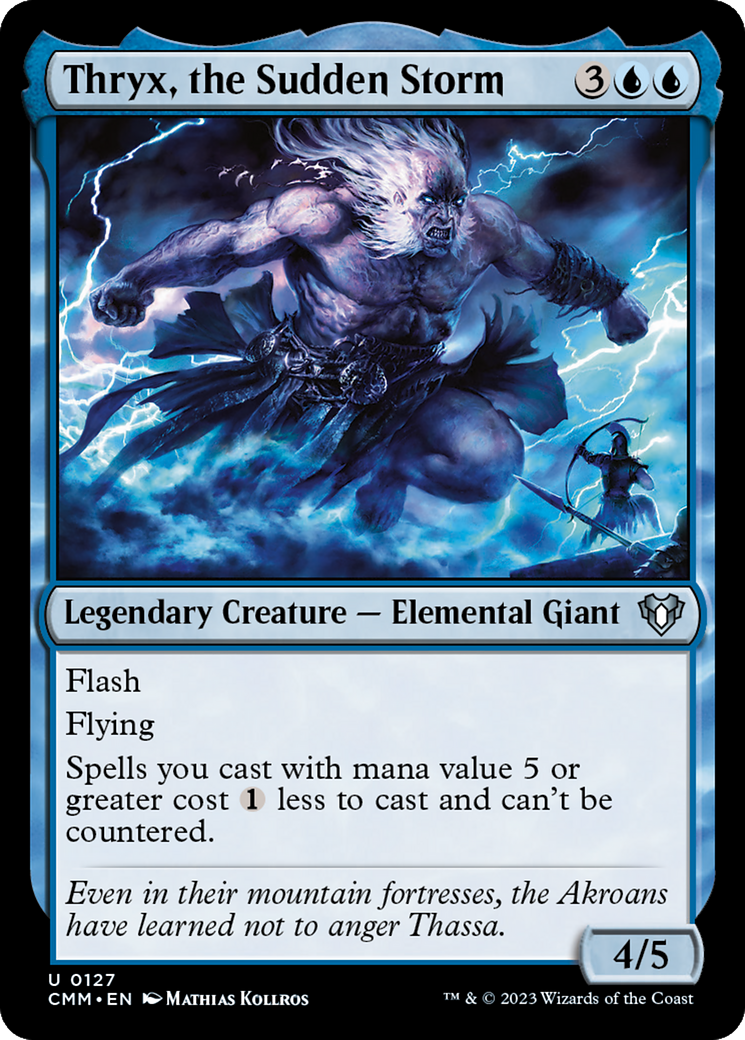 Thryx, the Sudden Storm [Commander Masters] | Game Master's Emporium (The New GME)