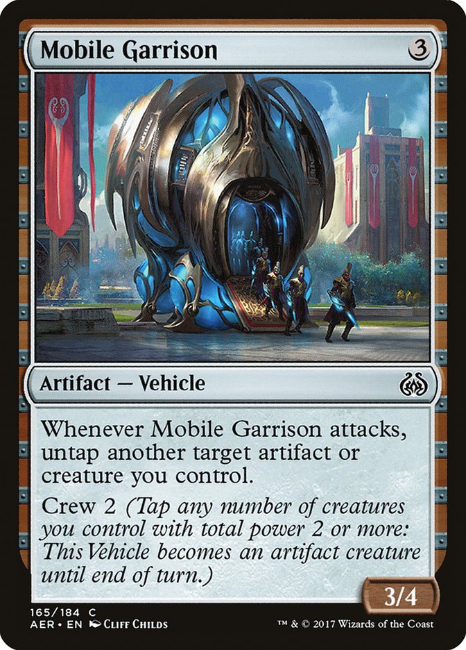 Mobile Garrison [Aether Revolt] | Game Master's Emporium (The New GME)