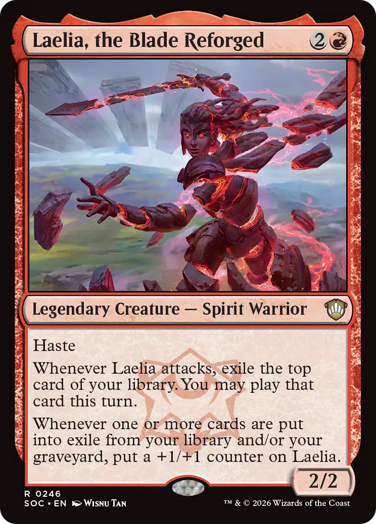 Laelia, the Blade Reforged [Secrets of Strixhaven Commander] | Game Master's Emporium (The New GME)