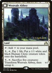 Westvale Abbey // Ormendahl, Profane Prince [Shadows over Innistrad Prerelease Promos] | Game Master's Emporium (The New GME)