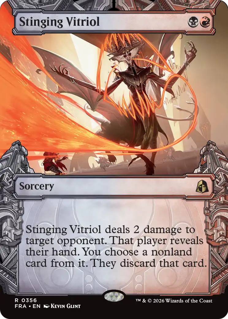 Stinging Vitriol (Showcase) [Reality Fracture] | Game Master's Emporium (The New GME)