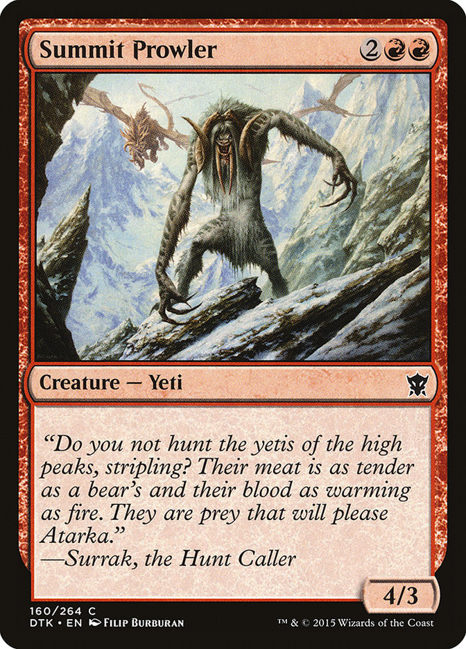 Summit Prowler [Dragons of Tarkir] | Game Master's Emporium (The New GME)
