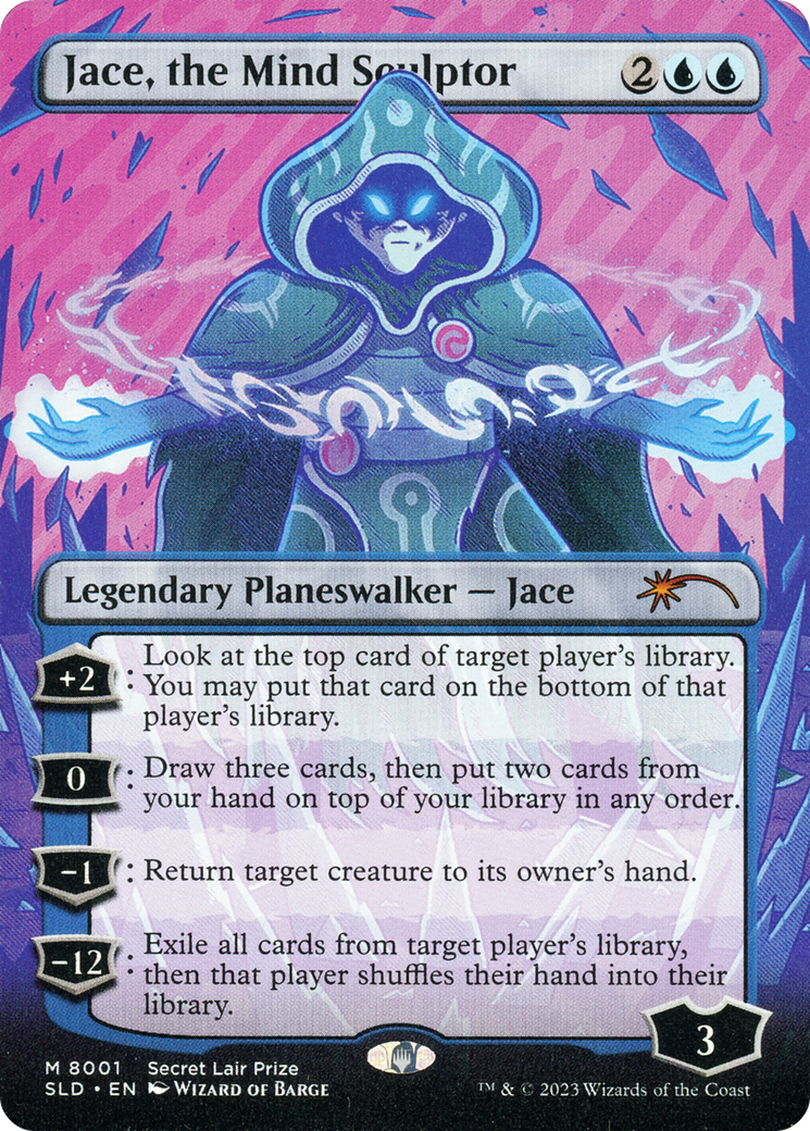 Jace, the Mind Sculptor (Borderless) [Secret Lair Drop Promos] | Game Master's Emporium (The New GME)