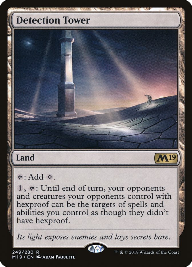 Detection Tower [Core Set 2019] | Game Master's Emporium (The New GME)