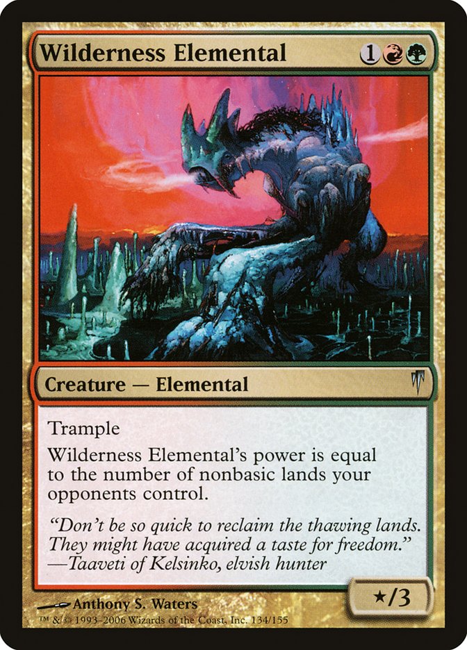 Wilderness Elemental [Coldsnap] | Game Master's Emporium (The New GME)