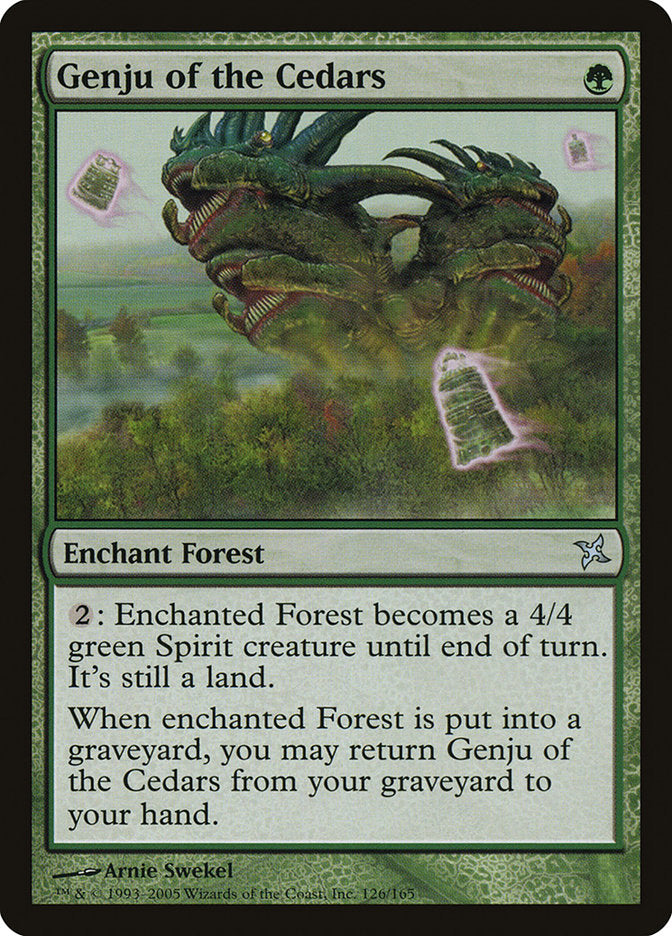 Genju of the Cedars [Betrayers of Kamigawa] | Game Master's Emporium (The New GME)