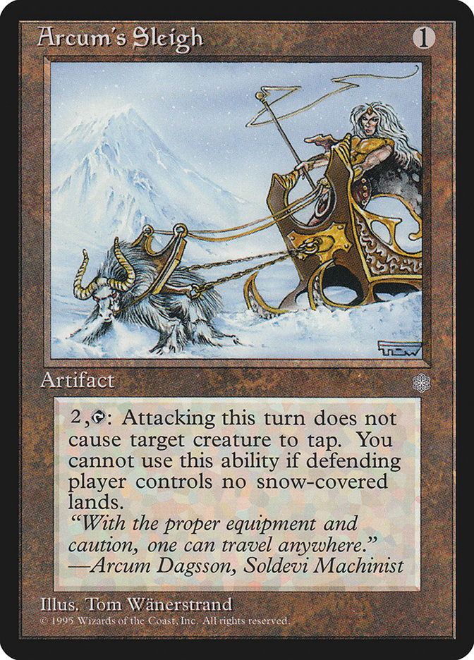 Arcum's Sleigh [Ice Age] | Game Master's Emporium (The New GME)