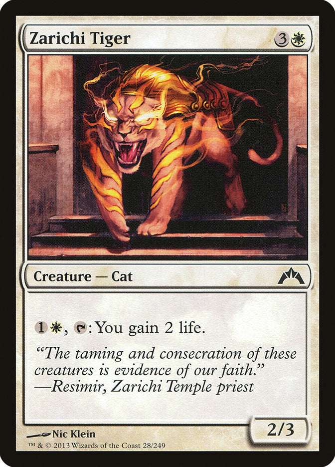 Zarichi Tiger [Gatecrash] | Game Master's Emporium (The New GME)