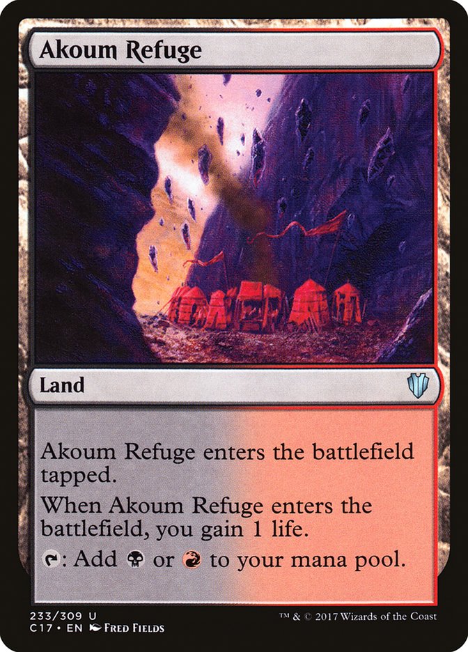 Akoum Refuge [Commander 2017] | Game Master's Emporium (The New GME)