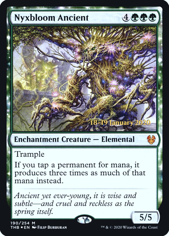 Nyxbloom Ancient [Theros Beyond Death Prerelease Promos] | Game Master's Emporium (The New GME)