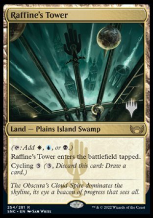 Raffine's Tower (Promo Pack) [Streets of New Capenna Promos] | Game Master's Emporium (The New GME)