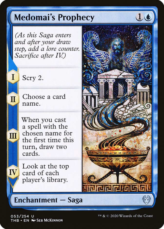 Medomai's Prophecy [Theros Beyond Death] | Game Master's Emporium (The New GME)