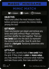 Mimic Match (Magic Minigame) [Commander Legends: Battle for Baldur's Gate Minigame] | Game Master's Emporium (The New GME)