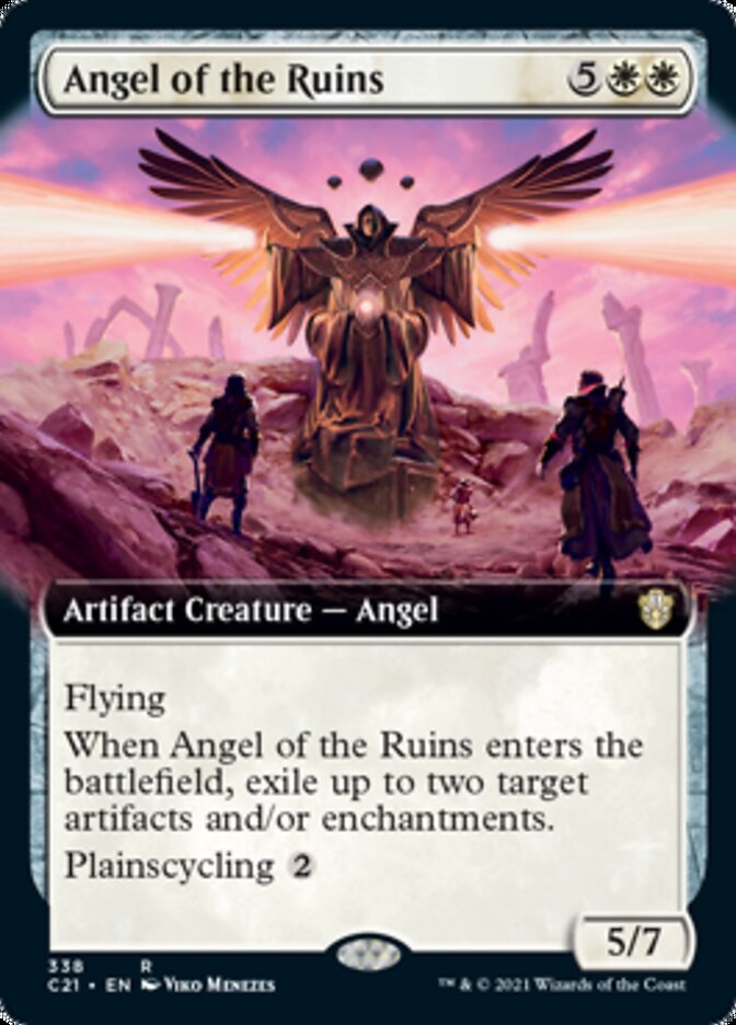 Angel of the Ruins (Extended Art) [Commander 2021] | Game Master's Emporium (The New GME)