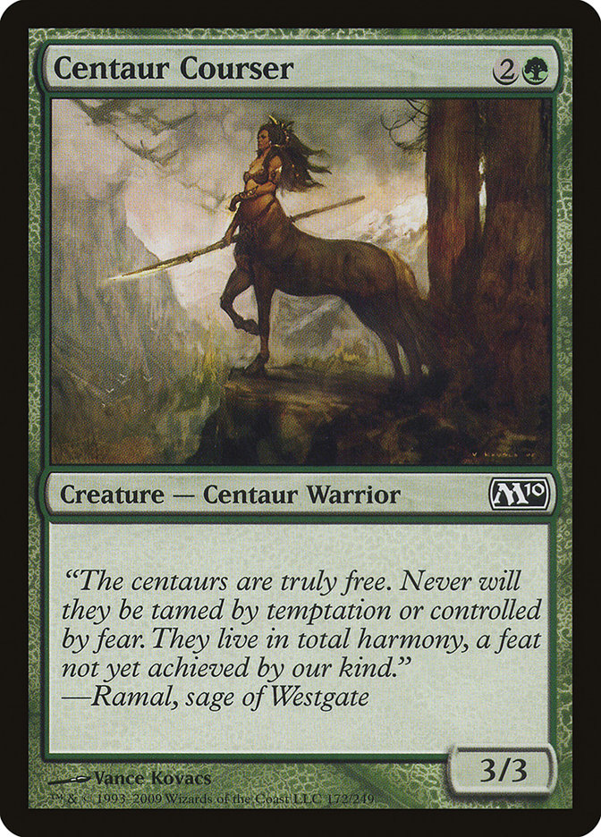 Centaur Courser [Magic 2010] | Game Master's Emporium (The New GME)