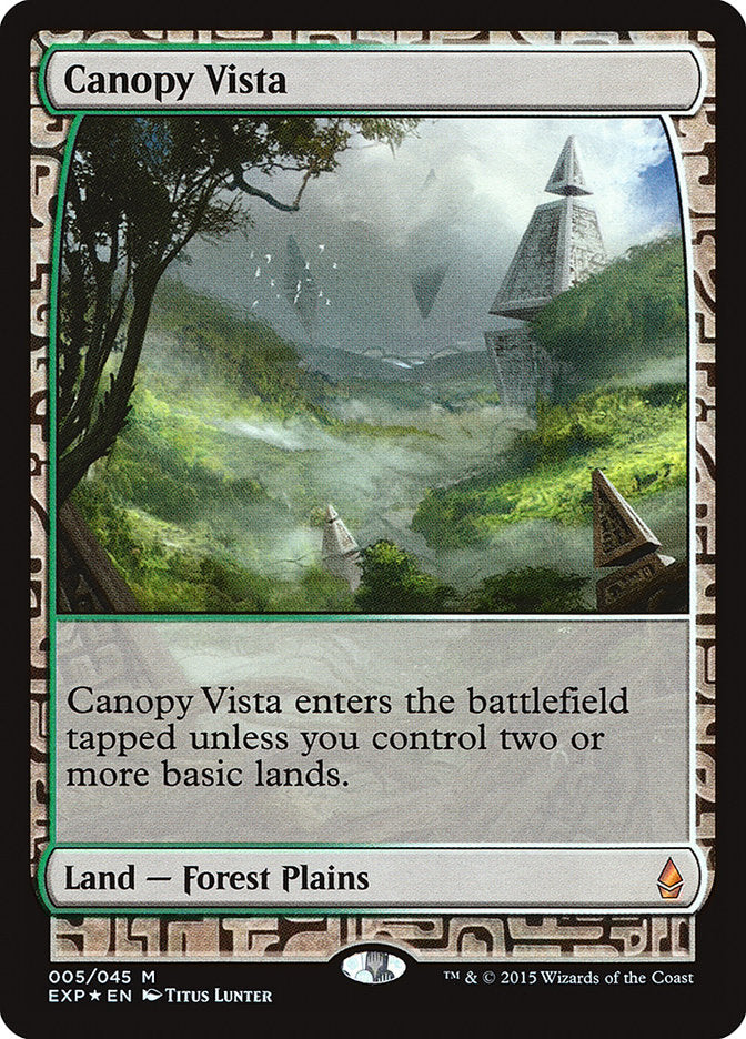 Canopy Vista [Zendikar Expeditions] | Game Master's Emporium (The New GME)