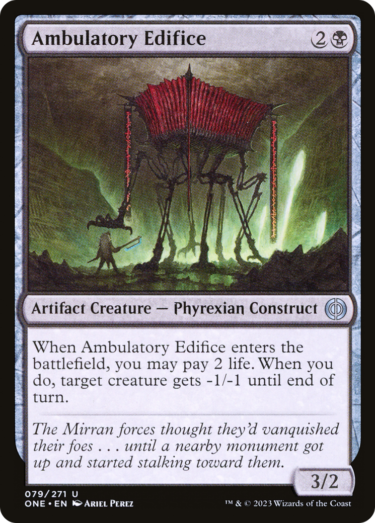 Ambulatory Edifice [Phyrexia: All Will Be One] | Game Master's Emporium (The New GME)