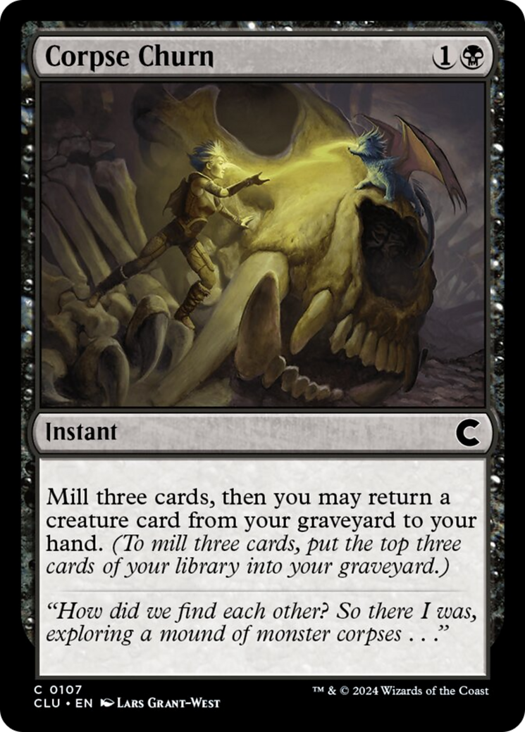 Corpse Churn [Ravnica: Clue Edition] | Game Master's Emporium (The New GME)