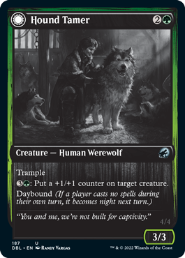 Hound Tamer // Untamed Pup [Innistrad: Double Feature] | Game Master's Emporium (The New GME)