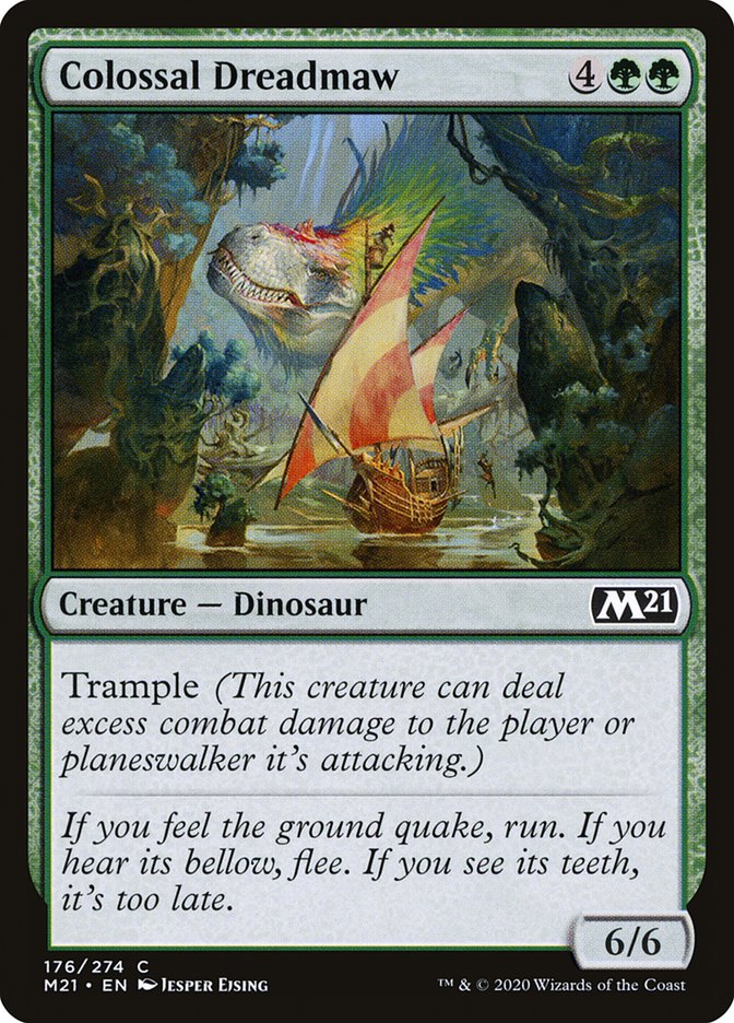 Colossal Dreadmaw [Core Set 2021] | Game Master's Emporium (The New GME)
