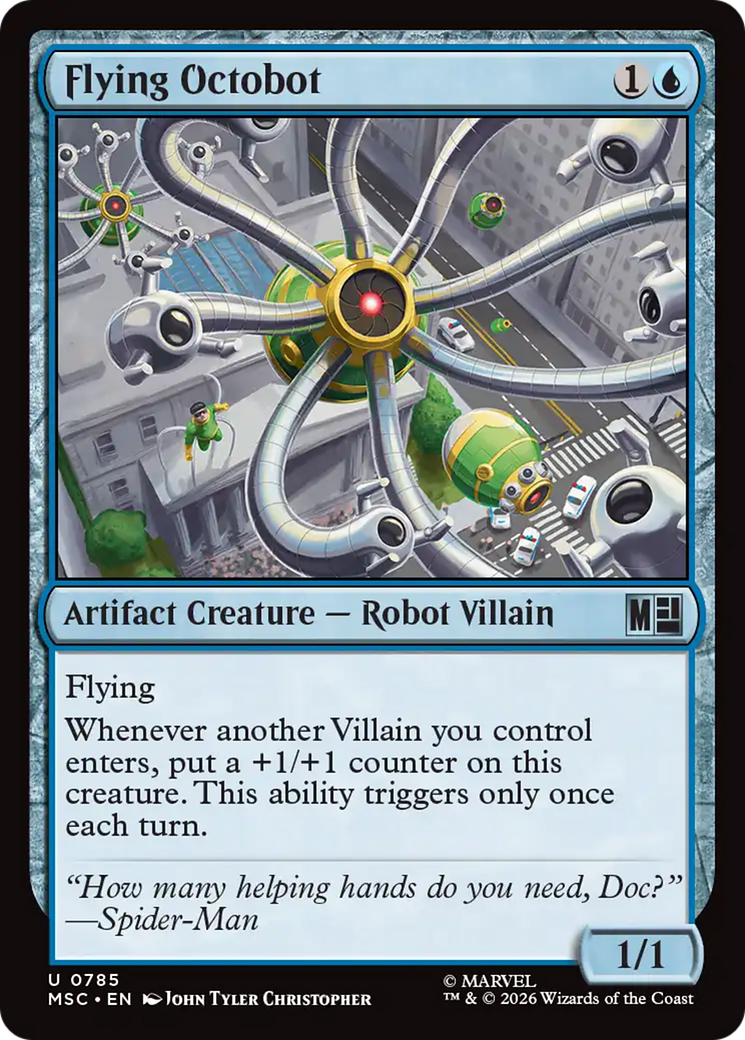 Flying Octobot [Marvel Super Heroes Commander] | Game Master's Emporium (The New GME)