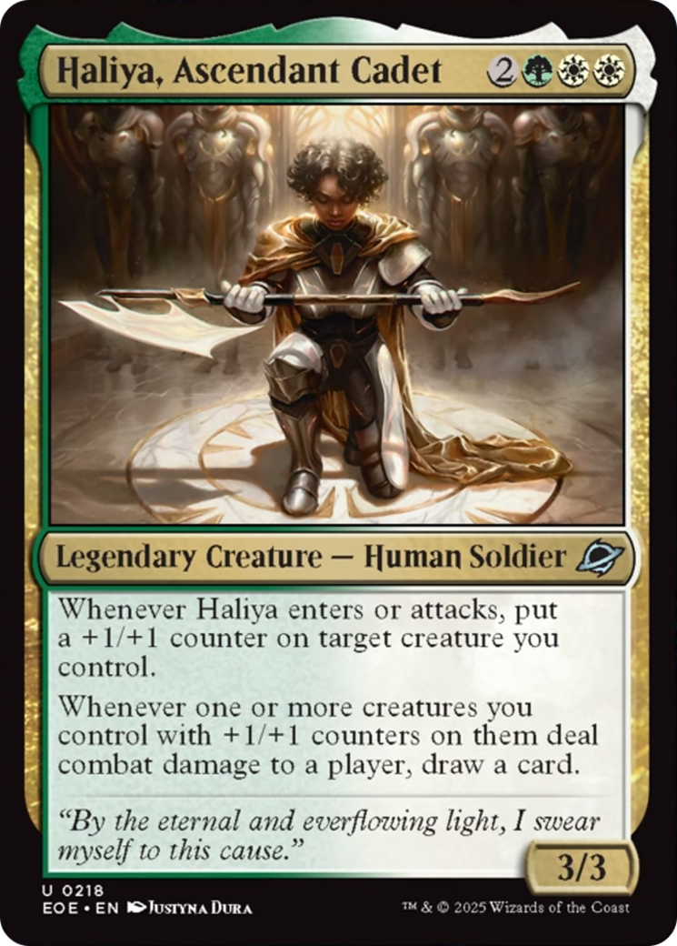 Haliya, Ascendant Cadet [Edge of Eternities] | Game Master's Emporium (The New GME)