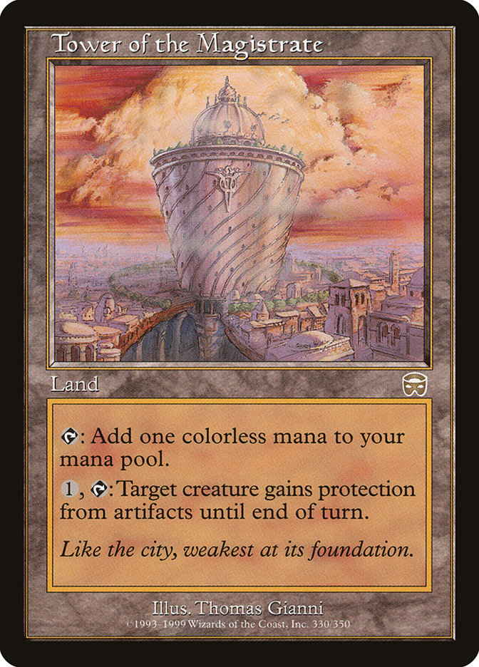 Tower of the Magistrate [Mercadian Masques] | Game Master's Emporium (The New GME)