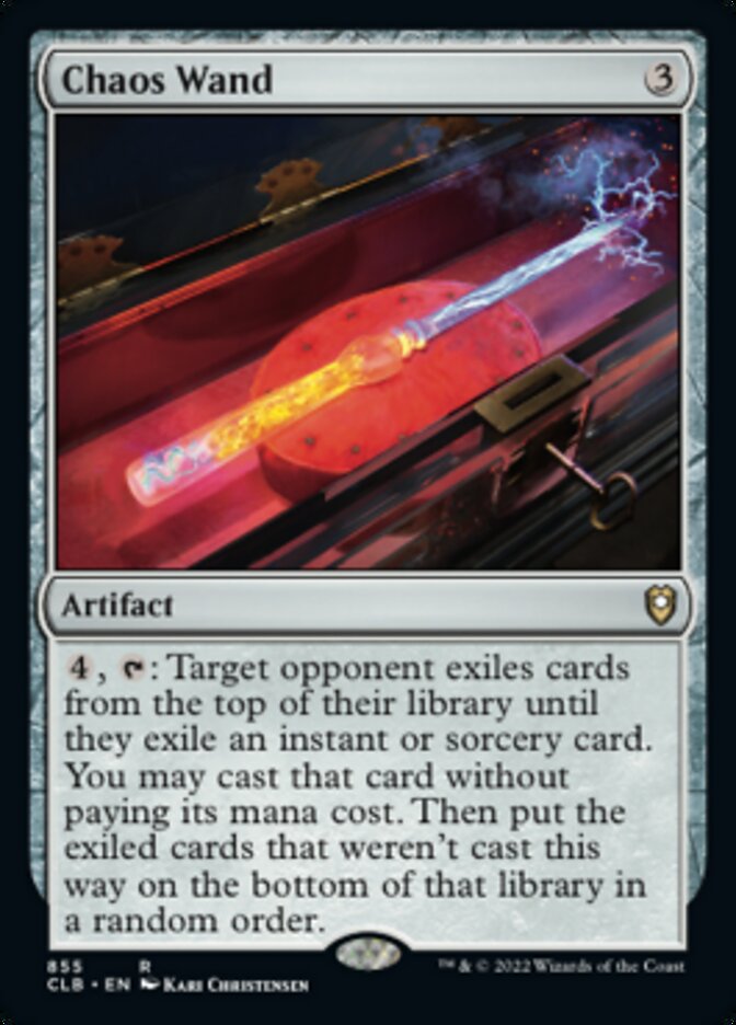 Chaos Wand [Commander Legends: Battle for Baldur's Gate] | Game Master's Emporium (The New GME)