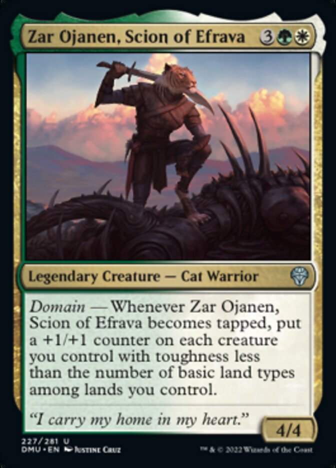 Zar Ojanen, Scion of Efrava [Dominaria United] | Game Master's Emporium (The New GME)