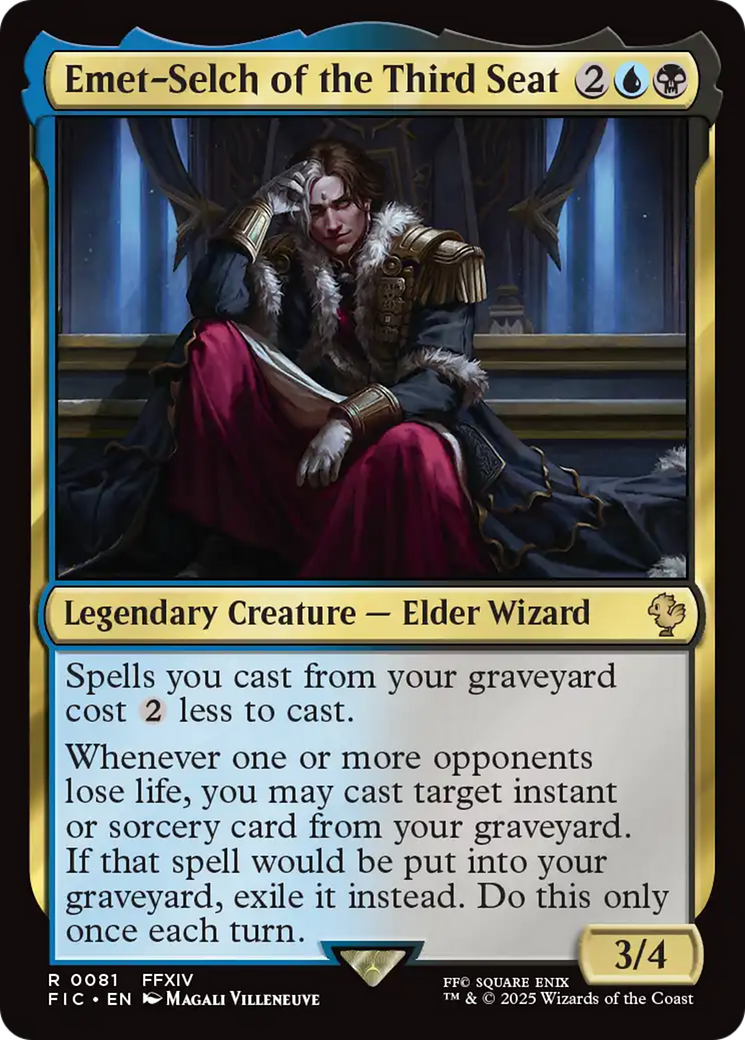 Emet-Selch of the Third Seat [FINAL FANTASY Commander] | Game Master's Emporium (The New GME)