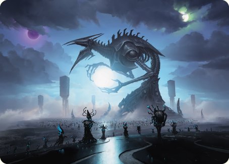 Blue Sun's Twilight Art Card [Phyrexia: All Will Be One Art Series] | Game Master's Emporium (The New GME)