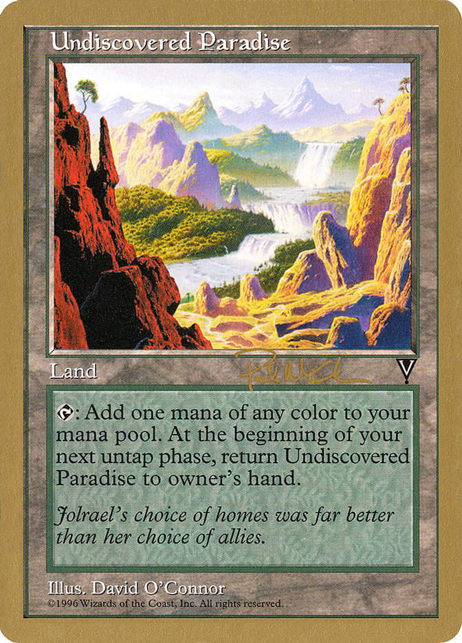 Undiscovered Paradise (Paul McCabe) [World Championship Decks 1997] | Game Master's Emporium (The New GME)