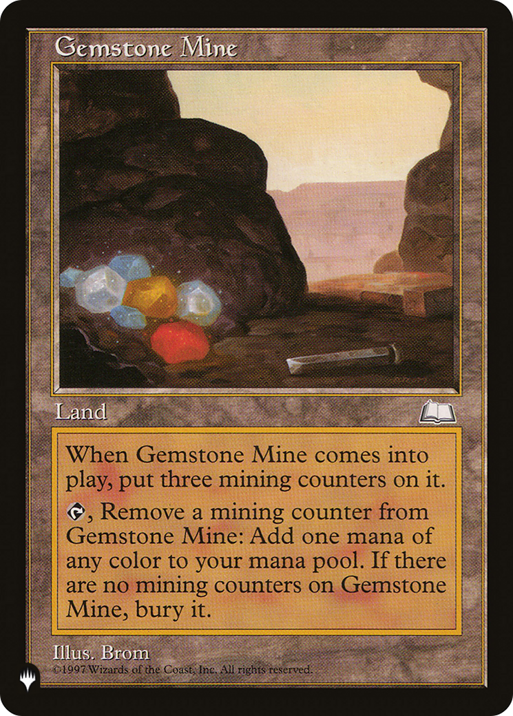 Gemstone Mine (WTH) [The List] | Game Master's Emporium (The New GME)