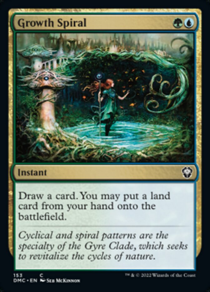 Growth Spiral [Dominaria United Commander] | Game Master's Emporium (The New GME)