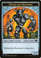 Daretti, Scrap Savant Emblem // Tuktuk the Returned Double-Sided Token [Commander 2014 Tokens] | Game Master's Emporium (The New GME)