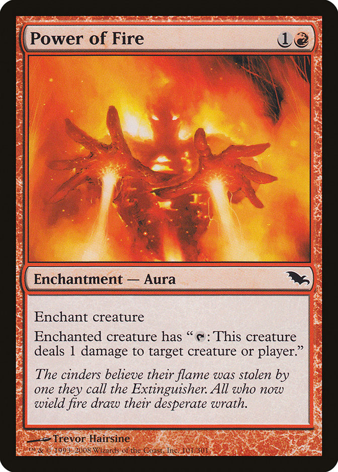 Power of Fire [Shadowmoor] | Game Master's Emporium (The New GME)