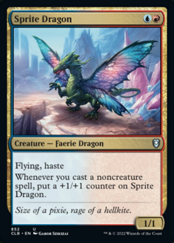 Sprite Dragon [Commander Legends: Battle for Baldur's Gate] | Game Master's Emporium (The New GME)