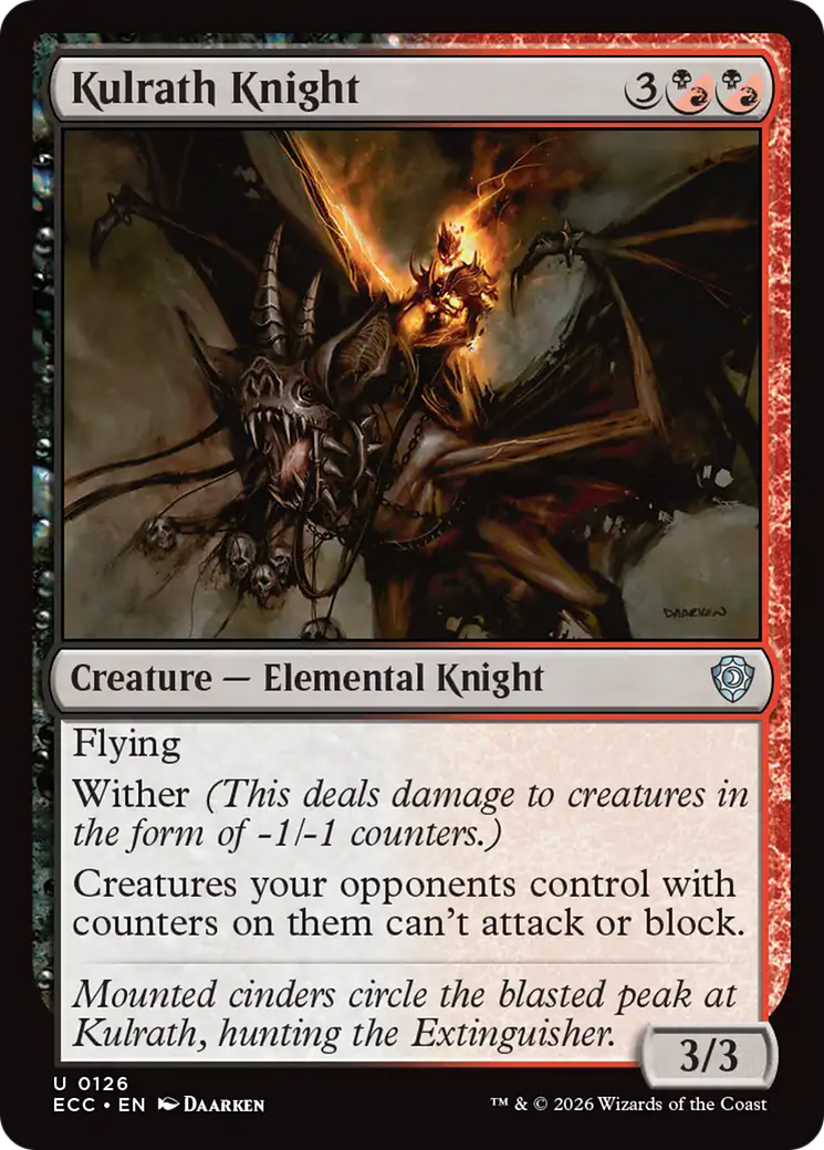 Kulrath Knight [Lorwyn Eclipsed Commander] | Game Master's Emporium (The New GME)