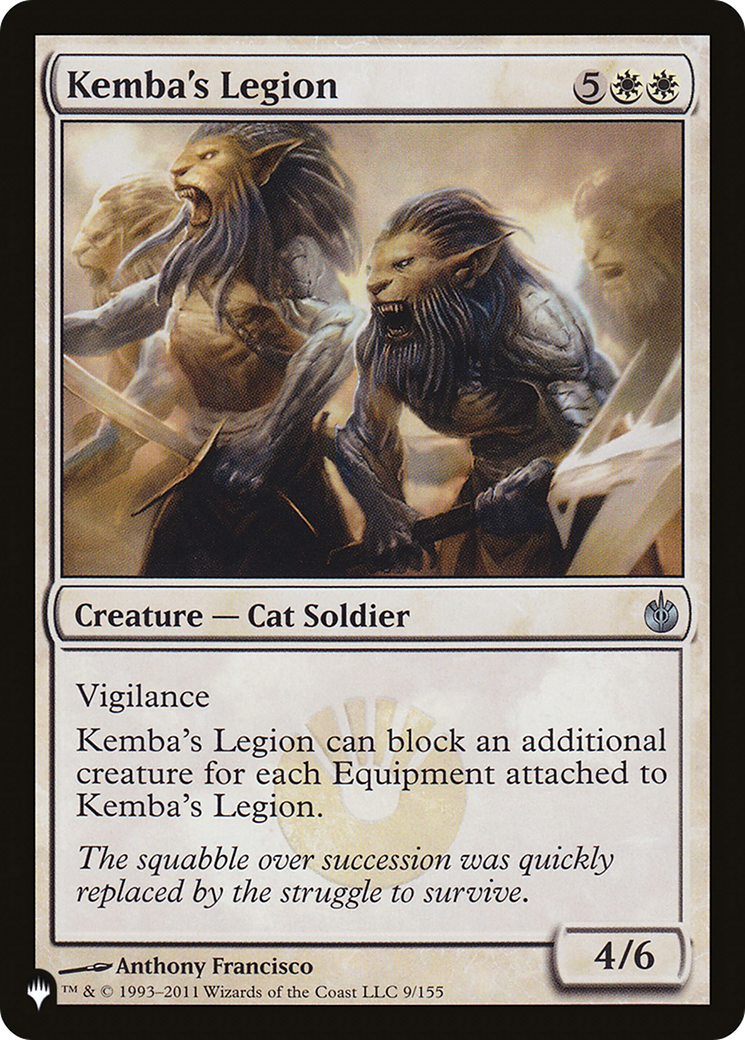 Kemba's Legion [The List] | Game Master's Emporium (The New GME)