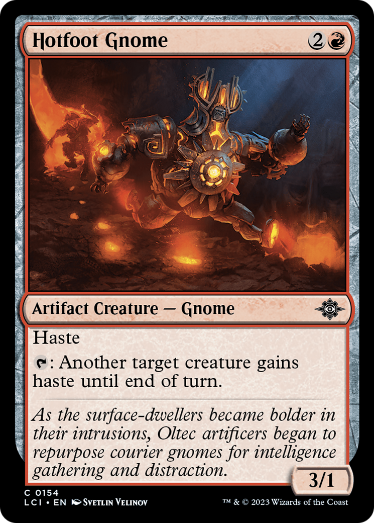 Hotfoot Gnome [The Lost Caverns of Ixalan] | Game Master's Emporium (The New GME)