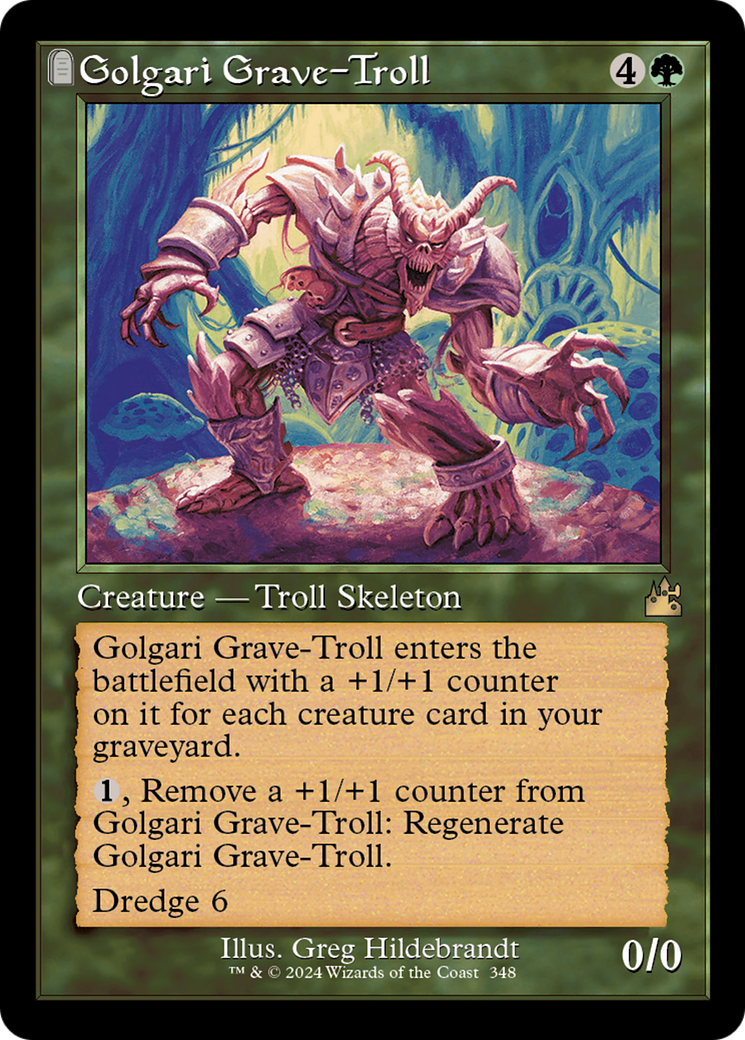 Golgari Grave-Troll (Retro Frame) [Ravnica Remastered] | Game Master's Emporium (The New GME)