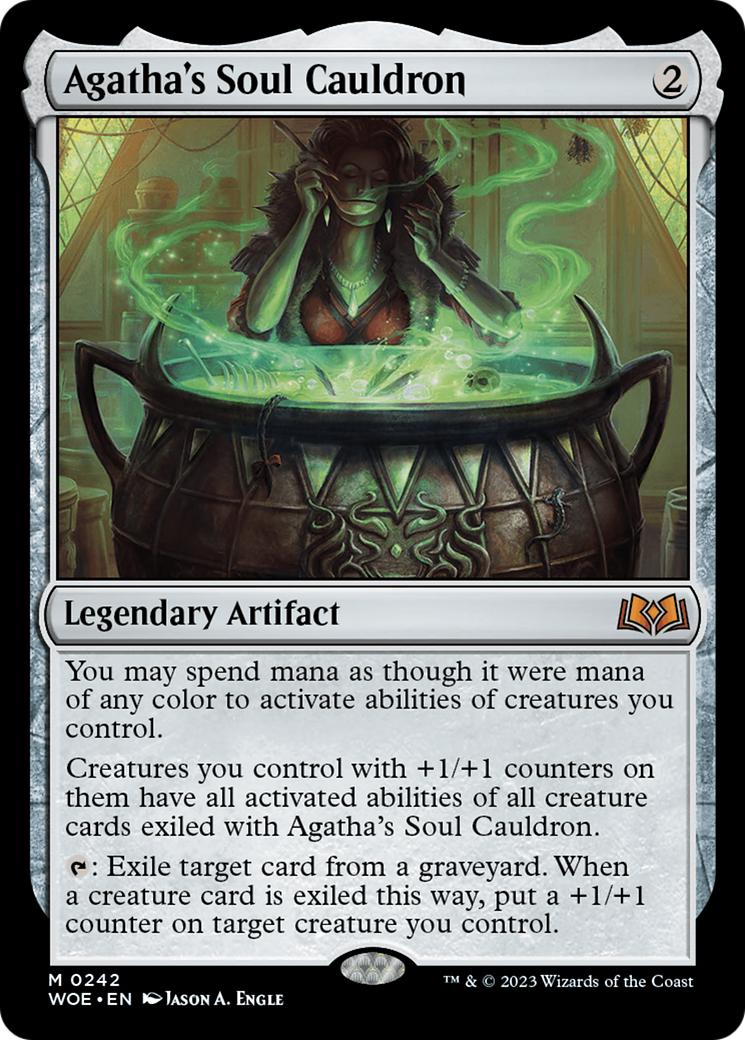 Agatha's Soul Cauldron [Wilds of Eldraine] | Game Master's Emporium (The New GME)