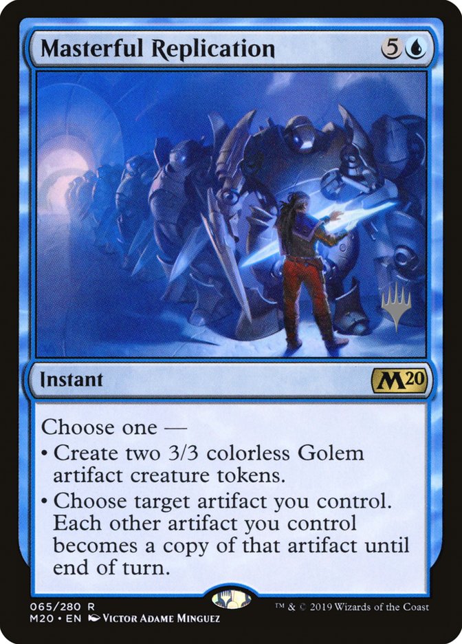 Masterful Replication (Promo Pack) [Core Set 2020 Promos] | Game Master's Emporium (The New GME)