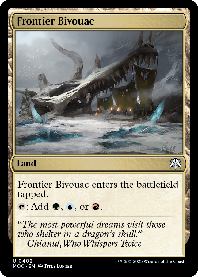 Frontier Bivouac [March of the Machine Commander] | Game Master's Emporium (The New GME)